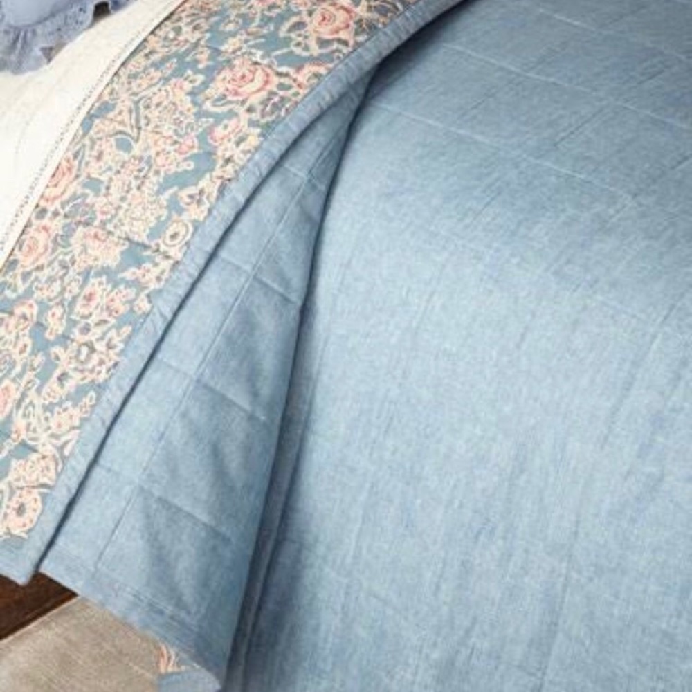 Ralph Lauren Half Moon Bay Queen Size Quilt